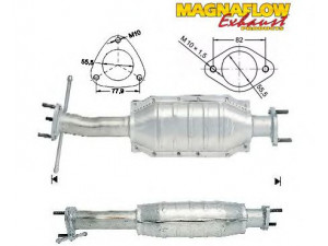 MAGNAFLOW 84109D katalizatoriaus keitiklis 
 Išmetimo sistema -> Katalizatoriaus keitiklis
OK04R20600