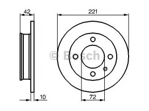BOSCH 0 986 478 068 stabdžių diskas 
 Dviratė transporto priemonės -> Stabdžių sistema -> Stabdžių diskai / priedai
1571346, 1571347, 1571348, 1575877