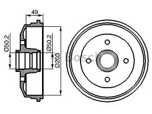 BOSCH 0 986 477 050 stabdžių būgnas 
 Stabdžių sistema -> Būgninis stabdys -> Stabdžių būgnas
6560028, 6920711, 91AB 1113 AD