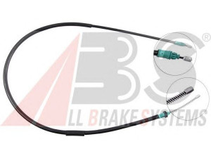A.B.S. K18978 trosas, stovėjimo stabdys 
 Stabdžių sistema -> Valdymo svirtys/trosai
8200 298 383, 8200 673 254