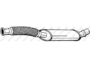 BOSAL 135-035 priekinis duslintuvas 
 Išmetimo sistema -> Duslintuvas
1705.A3, 1705.C3, 1705.C5, 1705.A3
