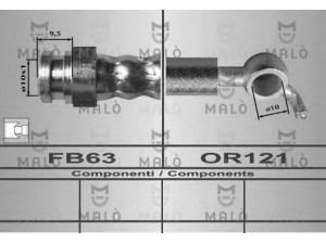 MAL? 80552 stabdžių žarnelė 
 Stabdžių sistema -> Stabdžių žarnelės
LB8243820A