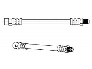 CEF 510558 stabdžių žarnelė 
 Stabdžių sistema -> Stabdžių žarnelės
437611775, 481611775, 893611775A