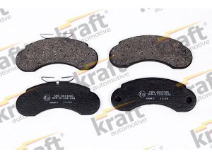 KRAFT AUTOMOTIVE 6001080 stabdžių trinkelių rinkinys, diskinis stabdys 
 Techninės priežiūros dalys -> Papildomas remontas
6014217720, 6314200120, 6314200320