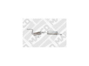 MAPCO 30056 vidurinis duslintuvas 
 Išmetimo sistema -> Duslintuvas
1726 A6, 1309 893 080, 1726.A5