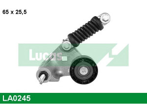 LUCAS ENGINE DRIVE LA0245 įtempiklio skriemulys, V formos rumbuotas diržas 
 Diržinė pavara -> V formos rumbuotas diržas/komplektas -> Įtempiklio skriemulys