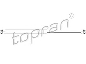 TOPRAN 207 737 dujinė spyruoklė, bagažinė 
 Priedai -> Bagažinė/pakrovimo skyrius
01 32 749, 1 32 749, 13128759