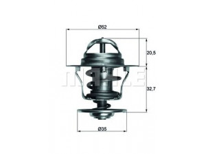 MAHLE ORIGINAL TX 12 88D termostatas, aušinimo skystis 
 Aušinimo sistema -> Termostatas/tarpiklis -> Thermostat
1 001 993, 1 086 282, 1 634 617