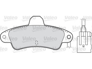 VALEO 598035 stabdžių trinkelių rinkinys, diskinis stabdys 
 Techninės priežiūros dalys -> Papildomas remontas
1129986, 1504143, 1521414, 1672938