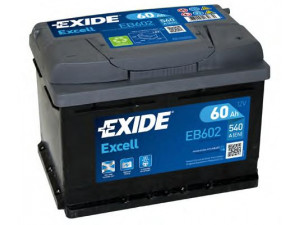 EXIDE _EB602 starterio akumuliatorius; starterio akumuliatorius 
 Elektros įranga -> Akumuliatorius
61 21 2 158 121, 61 21 8 377 129