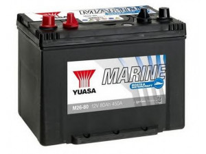 YUASA M26-80 starterio akumuliatorius