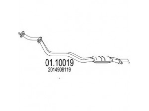 MTS 01.10019 išleidimo kolektorius 
 Išmetimo sistema -> Išmetimo vamzdžiai
2014908119