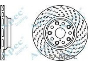 APEC braking DSK2830 stabdžių diskas 
 Stabdžių sistema -> Diskinis stabdys -> Stabdžių diskas
4243250010