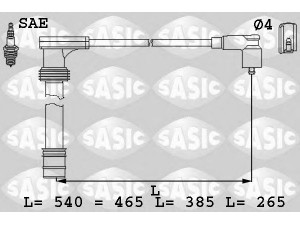 SASIC 9286009 uždegimo laido komplektas