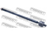 FEBEST 0122-AZT255 vidinė skersinė vairo trauklė 
 Vairavimas -> Vairo mechanizmo sujungimai
45503-19275