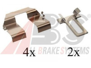 A.B.S. 1233Q priedų komplektas, diskinių stabdžių trinkelės 
 Stabdžių sistema -> Diskinis stabdys -> Stabdžių dalys/priedai
6531233, 945123300000, 608123300