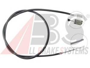 A.B.S. K13318 trosas, stovėjimo stabdys 
 Stabdžių sistema -> Valdymo svirtys/trosai
4745.F3, 1473321080, 1473321080