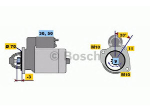 BOSCH 0 001 218 153 starteris