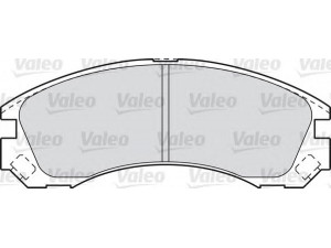 VALEO 601020 stabdžių trinkelių rinkinys, diskinis stabdys 
 Techninės priežiūros dalys -> Papildomas remontas
MR389549, MR569597