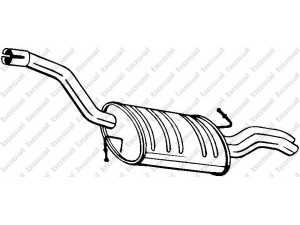 BOSAL 233-145 galinis duslintuvas 
 Išmetimo sistema -> Duslintuvas
3C0 253 609 AJ, 3C0 253 609 AM