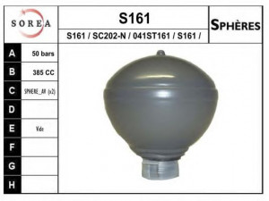 EAI S161 pakabos sfera, pneumatinė pakaba
527610