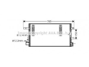 AVA QUALITY COOLING AIA5297 kondensatorius, oro kondicionierius