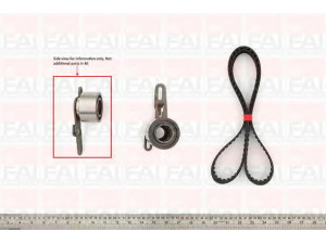 FAI AutoParts TBK26 paskirstymo diržo komplektas 
 Techninės priežiūros dalys -> Papildomas remontas