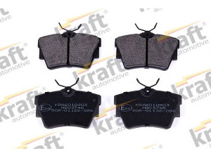 KRAFT AUTOMOTIVE 6010903 stabdžių trinkelių rinkinys, diskinis stabdys 
 Techninės priežiūros dalys -> Papildomas remontas
5M212M008AA, 7D0698451B, 7D0698451F