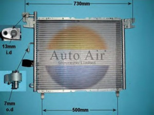 AUTO AIR GLOUCESTER 16-1163 kondensatorius, oro kondicionierius 
 Oro kondicionavimas -> Kondensatorius
8971239790, 8971239790