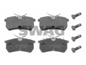 SWAG 50 91 6167 stabdžių trinkelių rinkinys, diskinis stabdys 
 Techninės priežiūros dalys -> Papildomas remontas
1 075 565, 1 107 698, 98AB2M008BA