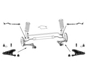 MEYLE WG0753900 vairavimo mechanizmas; rato pakaba 
 Vairavimas -> Prekių paieška pagal schemą