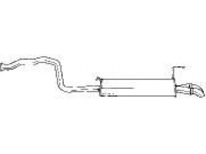 AKS DASIS SG10608 galinis duslintuvas