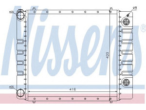 NISSENS 64328 radiatorius, variklio aušinimas 
 Aušinimo sistema -> Radiatorius/alyvos aušintuvas -> Radiatorius/dalys
BTP2275