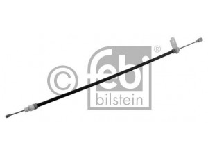 FEBI BILSTEIN 34397 trosas, stovėjimo stabdys 
 Stabdžių sistema -> Valdymo svirtys/trosai
168 420 07 85