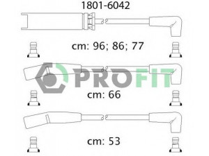 PROFIT 1801-6042 uždegimo laido komplektas 
 Kibirkšties / kaitinamasis uždegimas -> Uždegimo laidai/jungtys
12087927, 92060980, 12087927, 92060980