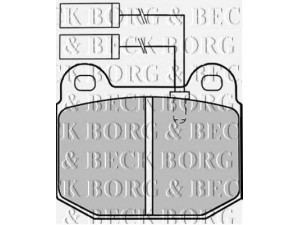 BORG & BECK BBP1254 stabdžių trinkelių rinkinys, diskinis stabdys 
 Techninės priežiūros dalys -> Papildomas remontas
006071998300, 0060720981, 0060734810