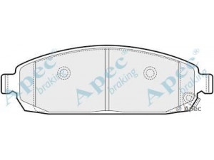 APEC braking PAD1465 stabdžių trinkelių rinkinys, diskinis stabdys 
 Techninės priežiūros dalys -> Papildomas remontas
05080868AA, 5080868AA, 5080868AC