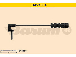 BARUM BAV1004 įspėjimo kontaktas, stabdžių trinkelių susidėvėjimas 
 Stabdžių sistema -> Susidėvėjimo indikatorius, stabdžių trinkelės
000 540 02 17, 123 540 00 17, 126 540 20 17