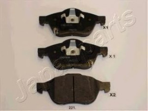 JAPANPARTS PA-221AF stabdžių trinkelių rinkinys, diskinis stabdys 
 Techninės priežiūros dalys -> Papildomas remontas
04465-05050, 04465-05080, 04465-05090