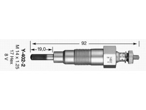 NGK 4926 kaitinimo žvakė