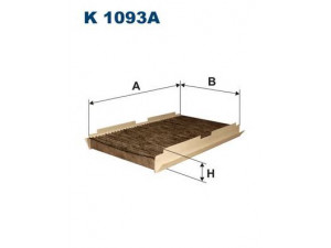 FILTRON K1093A filtras, salono oras 
 Techninės priežiūros dalys -> Techninės priežiūros intervalai
6447NV, 647975, 6447KL, 6447NV