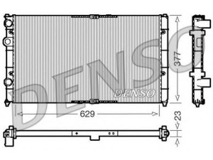 DENSO DRM26040 radiatorius, variklio aušinimas 
 Aušinimo sistema -> Radiatorius/alyvos aušintuvas -> Radiatorius/dalys
1HM121253D, 6K0121253AS