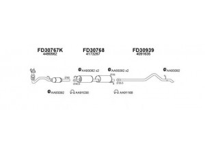 VENEPORTE 300409 išmetimo sistema 
 Išmetimo sistema -> Išmetimo sistema, visa
