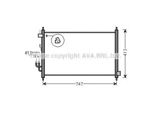 AVA QUALITY COOLING HD5234 kondensatorius, oro kondicionierius
