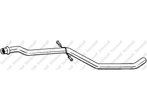 BOSAL 850-017 išleidimo kolektorius 
 Išmetimo sistema -> Išmetimo vamzdžiai
1717.FC, 1717.KJ, 98-05858480