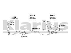 KLARIUS 930927E išmetimo sistema