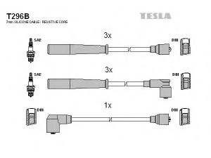TESLA T296B uždegimo laido komplektas 
 Kibirkšties / kaitinamasis uždegimas -> Uždegimo laidai/jungtys
8BL318140