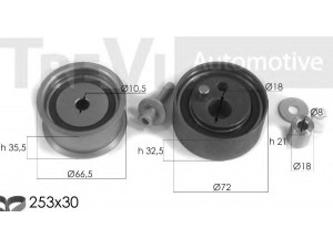 TREVI AUTOMOTIVE KD1326 paskirstymo diržo komplektas 
 Techninės priežiūros dalys -> Papildomas remontas
078198119, 078198119, 078198119