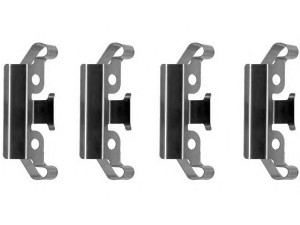 MINTEX MBA993 priedų komplektas, diskinių stabdžių trinkelės