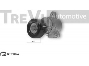 TREVI AUTOMOTIVE KA1184 V formos rumbuotas diržas, komplektas 
 Techninės priežiūros dalys -> Techninės priežiūros intervalai